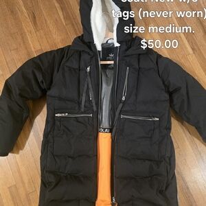 OROLAY Women's Black Puffer Jacket